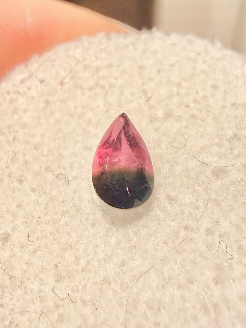 Natural Watermelon Tourmaline Pear – Brazil